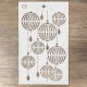 Texture Stencil 5"x8" Lanterns