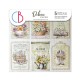 Deluxe Flower Shop  Paper Pear 6"x6" 5/Pkg