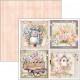 Flower Shop Patterns Pad 12"x12" 8/Pkg