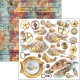 Coral Reef Fussy Cut Pad 6"x6" 24/Pkg