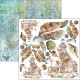 Coral Reef Fussy Cut Pad 6"x6" 24/Pkg