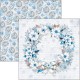 Elegance of Blue  Patterns Pad 12x12"