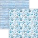 Elegance of Blue  Patterns Pad 12x12"