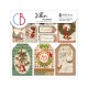 Vellum The Nutcracker  Fussy Cut 6"x6" 6/Pkg