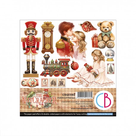 The Nutcracker  Fussy Cut Pad 6"x6" 24/Pkg