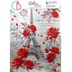 Deluxe Paris Je t’aimer Paper Silver A4 5/Pkg