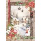 Rice Paper A5 MIXED 8/Pkg Christmas Vibes