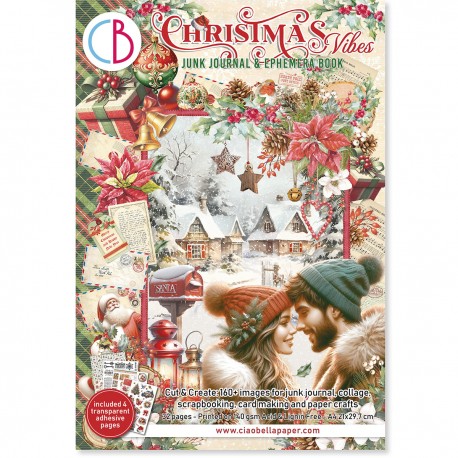 CHRISTMAS VIBES Ephemera Book A4