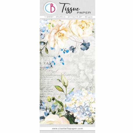 Tissue Paper cm69x49 27,66"x19,29” Symphony of Ele