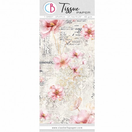 Tissue Paper cm69x49 27,66"x19,29” Scent of Flower