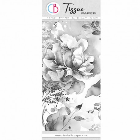 Tissue Paper cm69x49 27,66"x19,29” Bohemian Flower